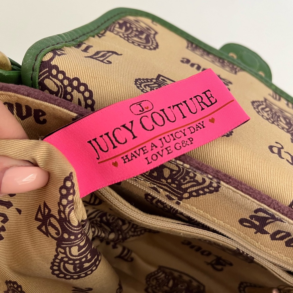 VTG Y2K JUICY COUTURE Velour Mini Bag - Picture 9 of 12